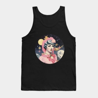 Vintage S. Moon inspired Collage Tank Top